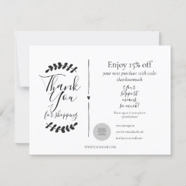 Obrigado Por Comprar O Cartão De Desconto