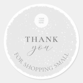 Obrigado Por Comprar Pequeno Com O Adesivo De Logo