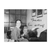 Obrigado por Escrever Cartão Postal