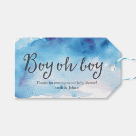 Obrigado por etiquetas | Marcas de favor | Blue Wa