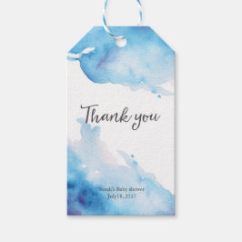 Obrigado por etiquetas | Marcas de favor | Blue Wa