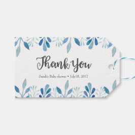 Obrigado por etiquetas | Marcas de favor | Blue Wa