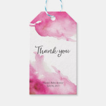 Obrigado por etiquetas | Marcas de favor | Cor de 