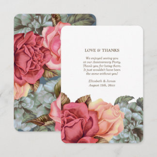 Obrigado por participar de cartões de festas de an