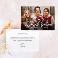 Obrigado por ser meu Cartão com fotos da Bridesmai
