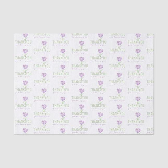 Obrigado Por Ser Seu Papel Tecidual (Frente )