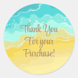 Obrigado por seus adesivos de compra