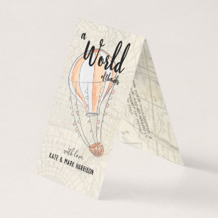 Obrigado que do chá de fraldas   do balão de ar