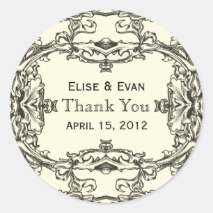 Obrigado régio da elegância você etiquetas