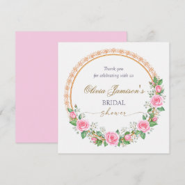 Obrigado Rosas e coroa da respiração do bebê