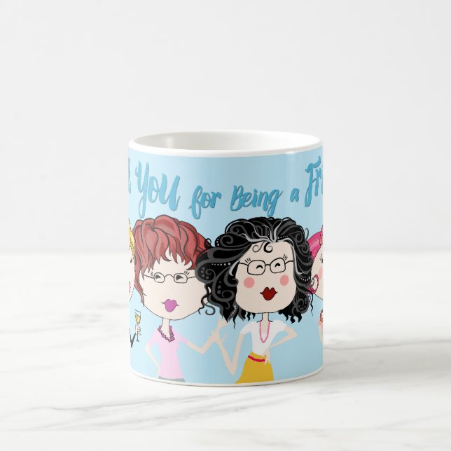 Obrigado sendo uma caneca de café do amigo (Centro)