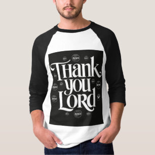 Obrigado Senhor T-Shirt - Camiseta Inspiradora