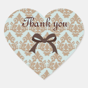 obrigado seu modelo adesivo