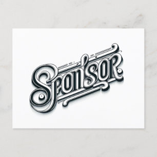 Obrigado Sponsor NA AA cartão postal 12 passos