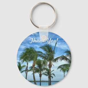 Obrigado tropical da tarde você chaveiro do