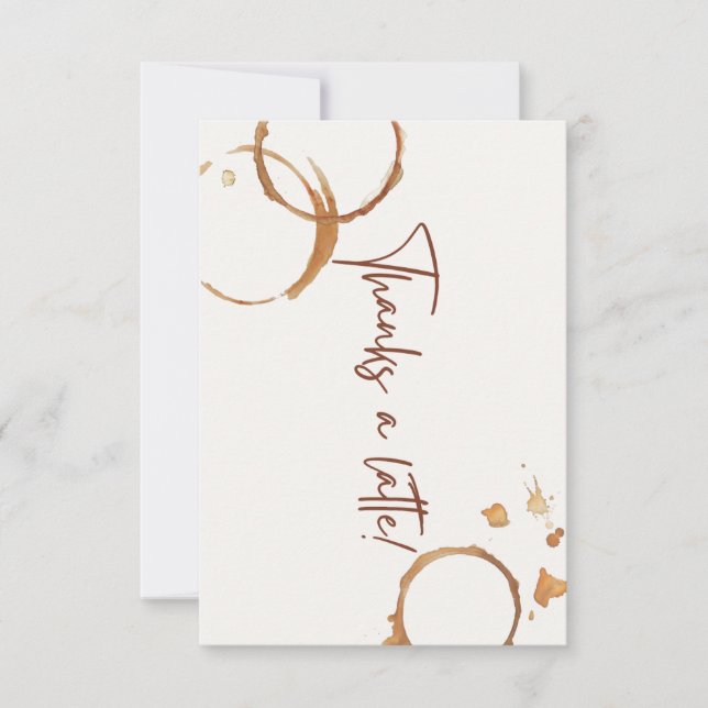 Obrigado um monte cartão (Frente)