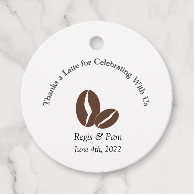 Obrigado uma etiqueta latente (Frente)