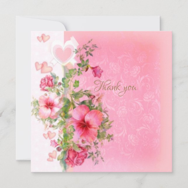 Obrigado, Vintage rosa (Frente)