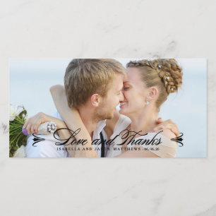 OBRIGADO WEDDING da ELEGÂNCIA   VOCÊ CARTÃO COM