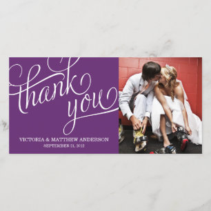 OBRIGADO WEDDING INCLINADO DE %PIPE% VOCÊ CARTÃO