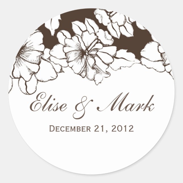 Obrigado Wedding você etiqueta (Frente)