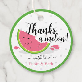 Obrigados a Melon Watermelon Obrigado Etiqueta