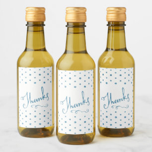 Obrigados Blue Sparkle Texto de Serif Obrigado
