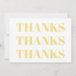 Obrigados, cartão elegante e branco-claro-dourado