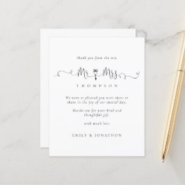 Obrigados de Casamento da Sra. Key Script