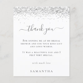 Obrigados de Chá de panela de Fotografia Glitter d