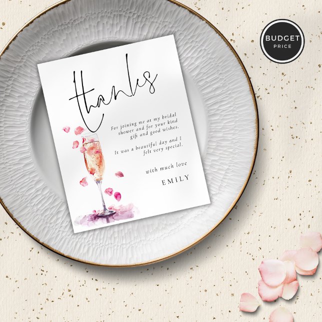 Obrigados de Chá de panela de vidro do Prosecco (Criador carregado)