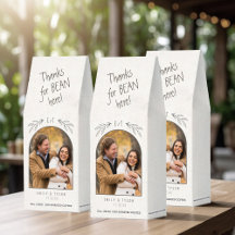 Obrigados de Foto de Casamento Rustic Boho ID1109