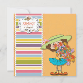 Obrigados de uma placa plana engraçada