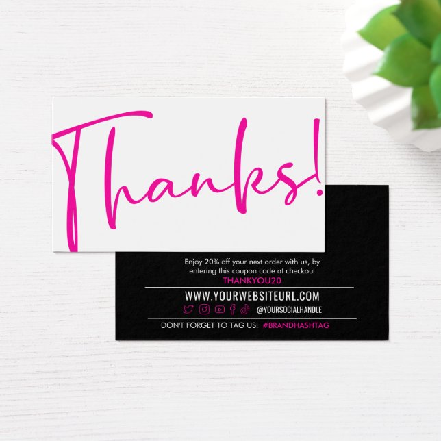 Obrigados! Desconto Moderno do Cliente Relaxado In (Mesa)