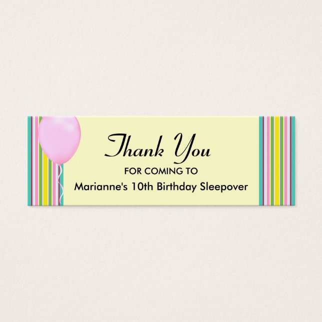 Obrigados do Céu Balão (Frente)