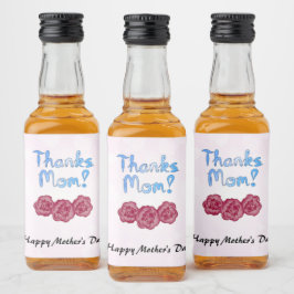 Obrigados Mãe com Flor de Cravos para o Dia das Mã