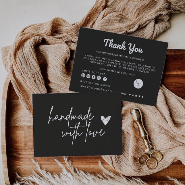 Obrigados Modernos Para Seu Cartão De Compra (Criador carregado)