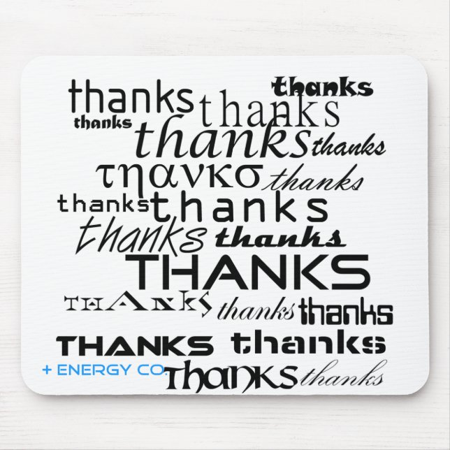 Obrigados Mousepad (Frente)