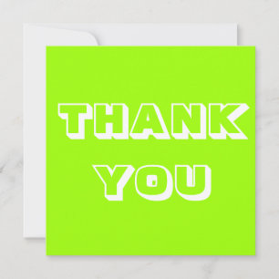 Obrigados, obrigado, branco verde