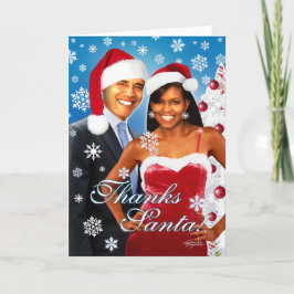 Obrigados, Papais noeis! Cartão