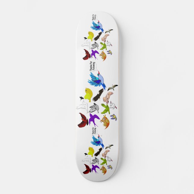 Obrigados para a seguinte skate (Frente)