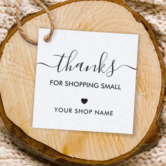 Obrigados para Comprar etiquetas pequenas, Kraft (Criador carregado)