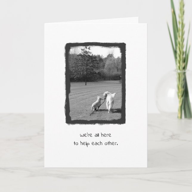 Obrigados para me ajudar! cartões de agradecimento (Frente)