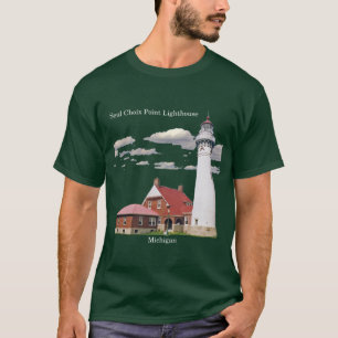 Obscuridade da camisa do farol do ponto de Seul