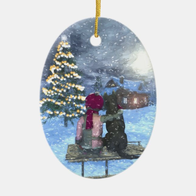 Observação para enfeites de natal cerâmicos do (Frente)