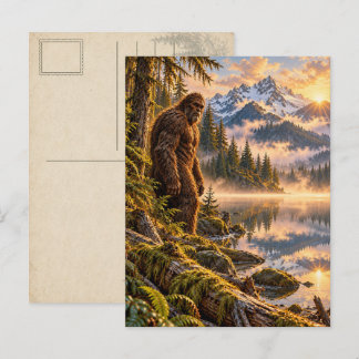 Observador nos Jogos Olímpicos Cartão Postal de Pé