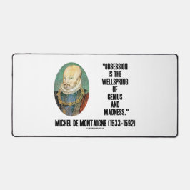 Obsessão Genius Madness de Montaigne
