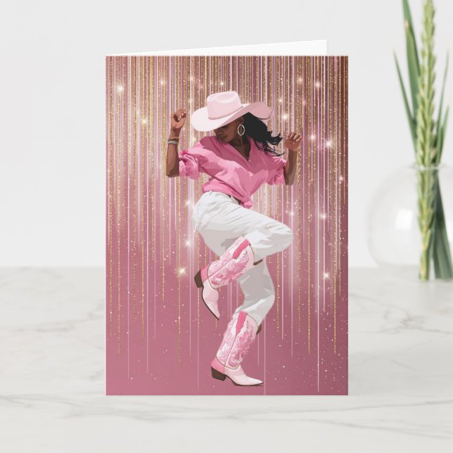 OBTENHA A GAROTA DE TI Nº 1 Cartões de agradecimen (Frente)