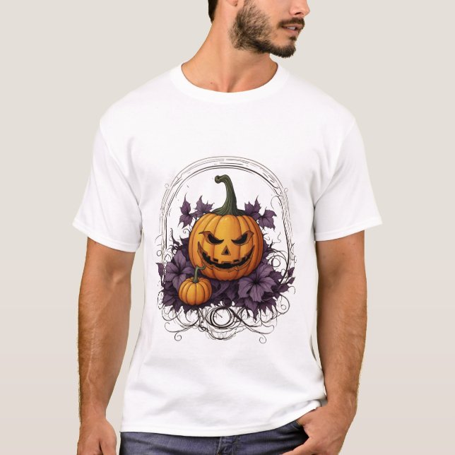 Obtenha Spookin em Estilo: Legal Camisetas de Hall (Frente)