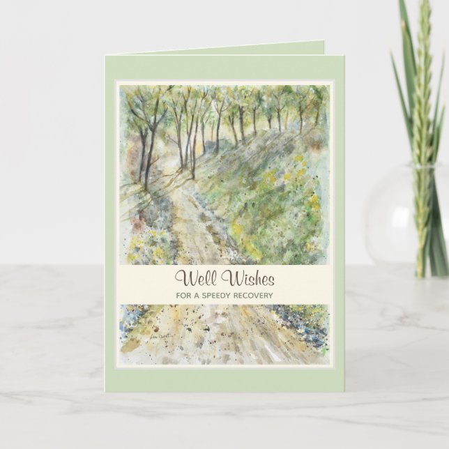 Obtenha um Cartão de Recuperação Rápido em Breve (Frente)